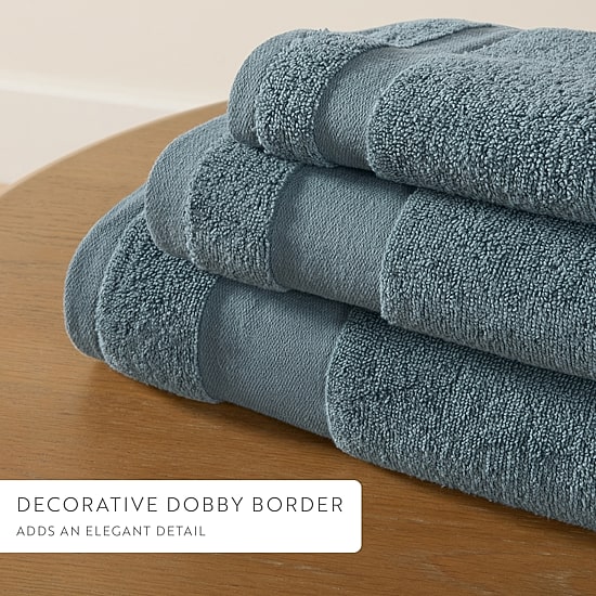 Casual Comfort Essential 6-Piece 100% Cotton Ultra Soft Washcloth Towel Set
