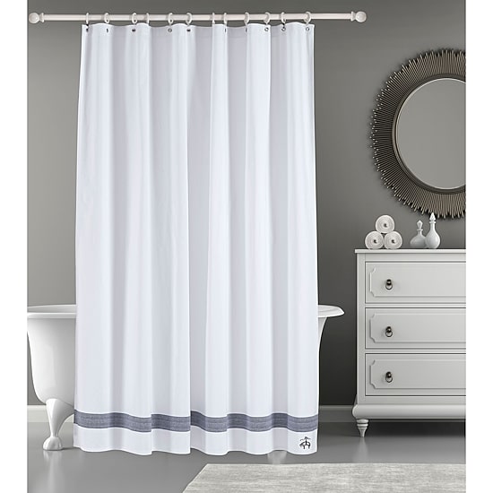Depera Home Zero-Twist Turkish Cotton Shower Curtain