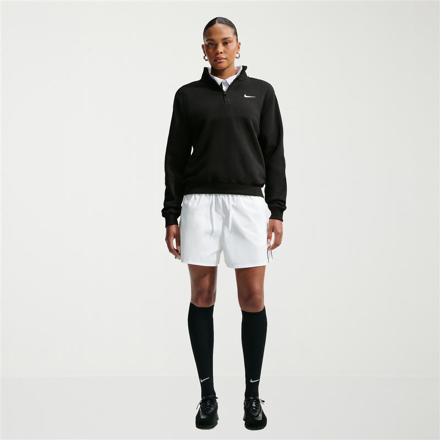 Nike Womens Active Quarter-Zip Pullover