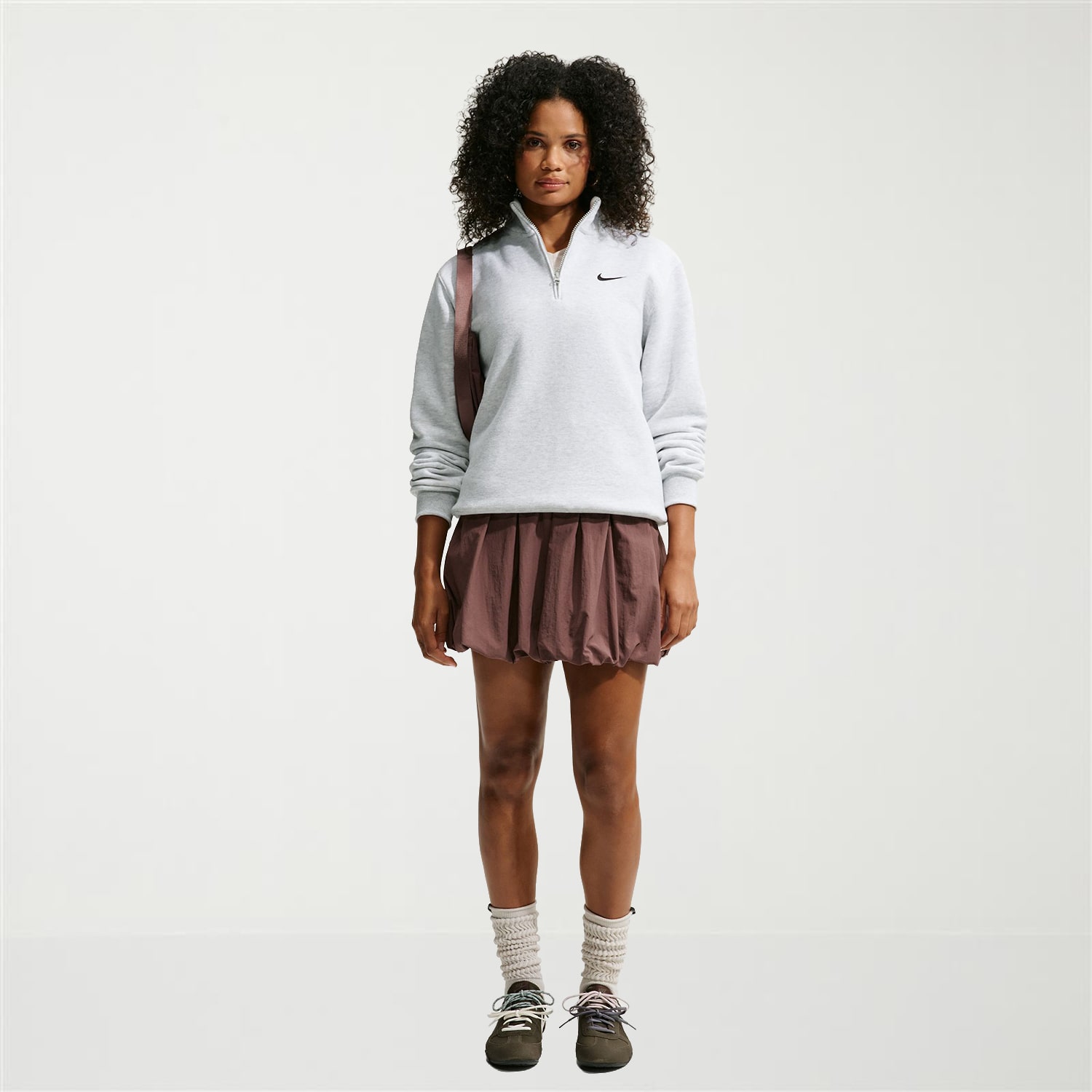 Nike Womens Active Quarter-Zip Pullover