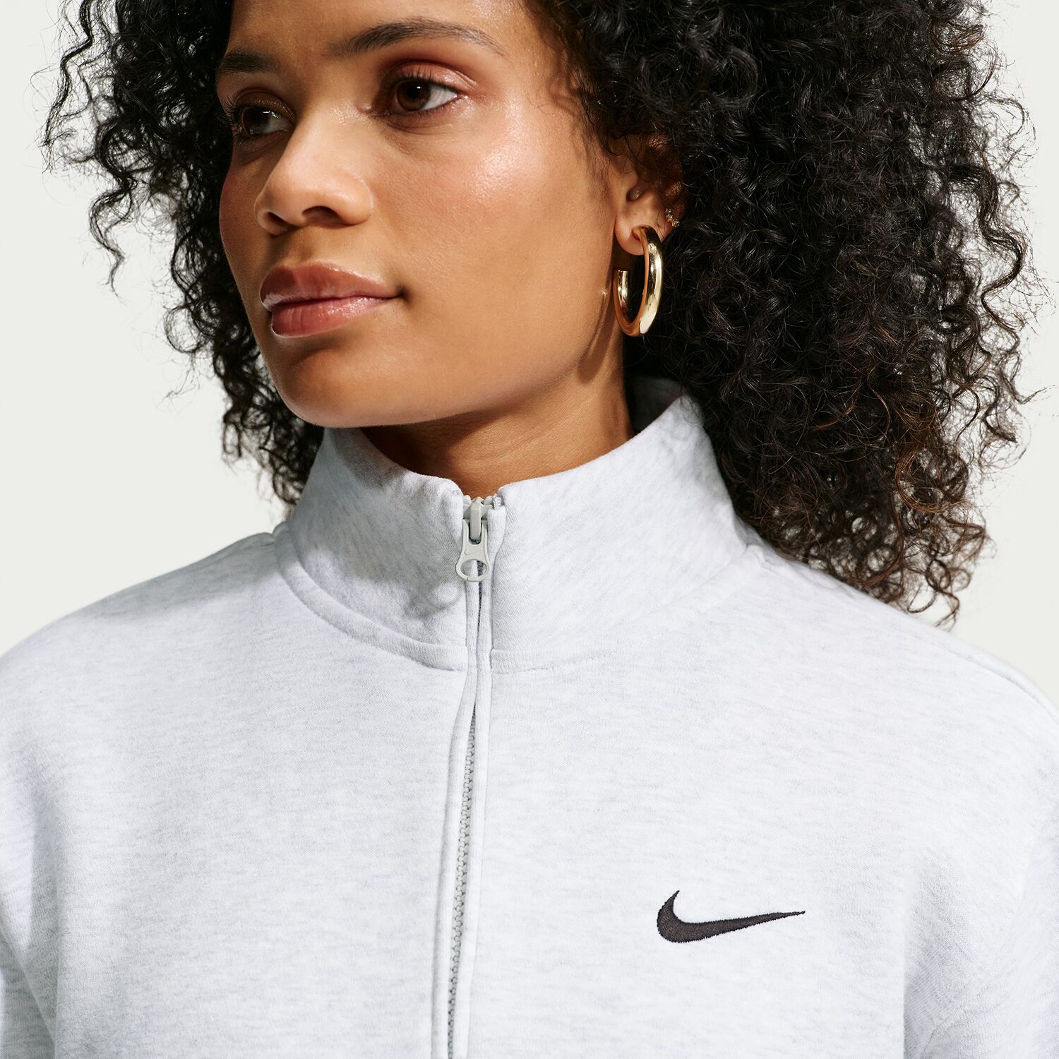 Nike Womens Active Quarter-Zip Pullover