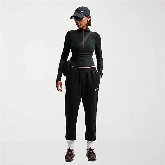 Nike Womens Cuffed Mid Rise Regular Fit Active Jogger Pant