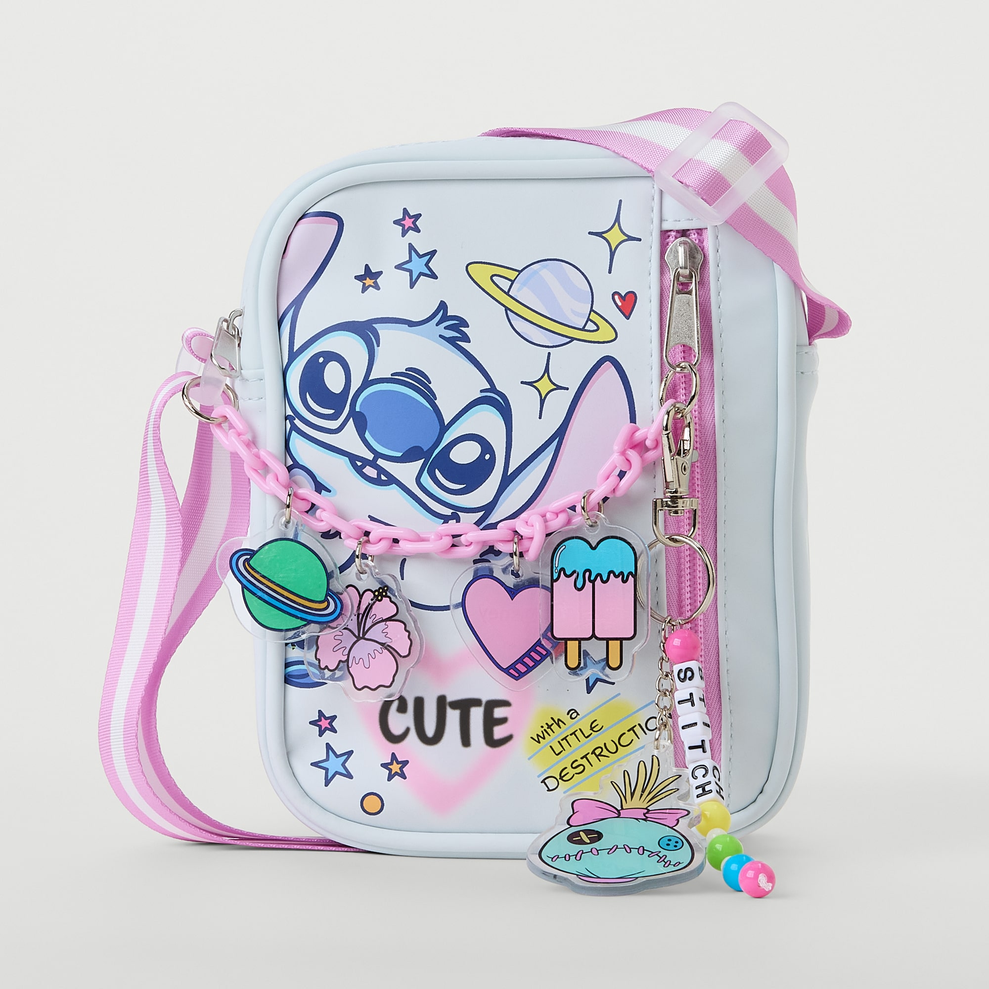 Disney Collection Girls Lilo & Stitch Stitch Crossbody Bag