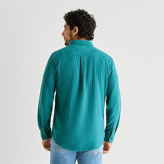 St. John's Bay Mens Long Sleeve Classic Fit Flannel Shirt