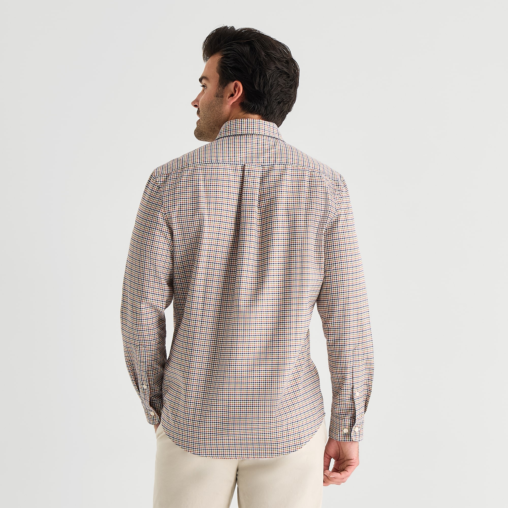 U.S. Polo Assn. Oxford Mens Long Sleeve Classic Fit Embroidered Button-Down Shirt