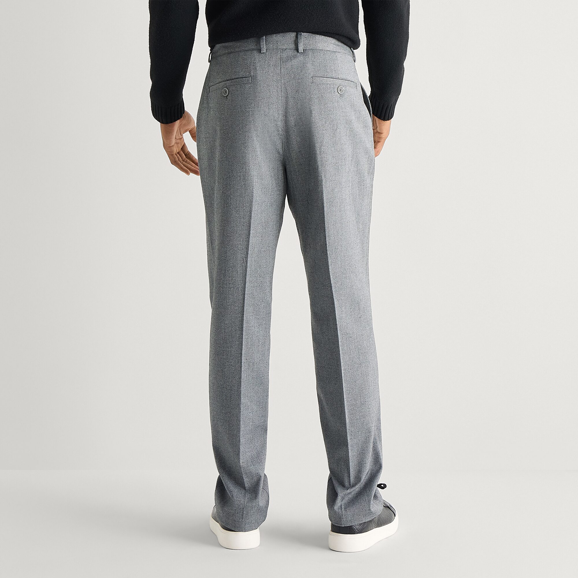 J. Ferrar Straight Fit Mens Dress Flat Front Pant
