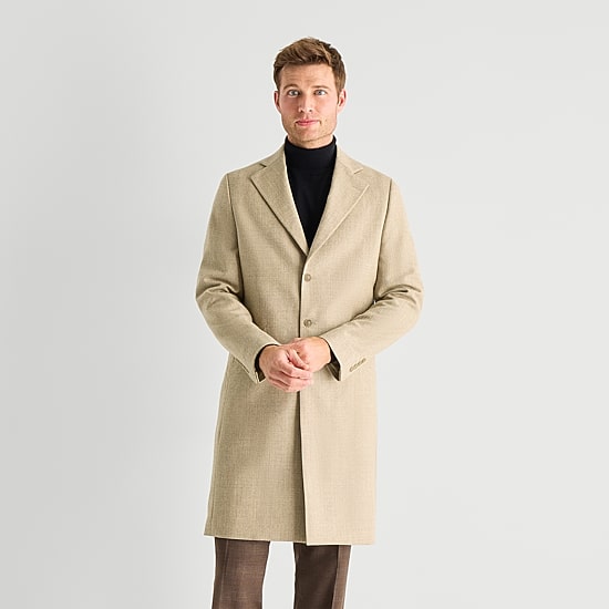 Stafford Wool Mens Midweight Topcoat Coat