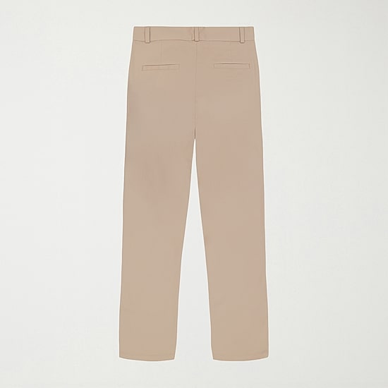 IZOD Womens Juniors Wide Leg Mid Rise Flat Front Pant