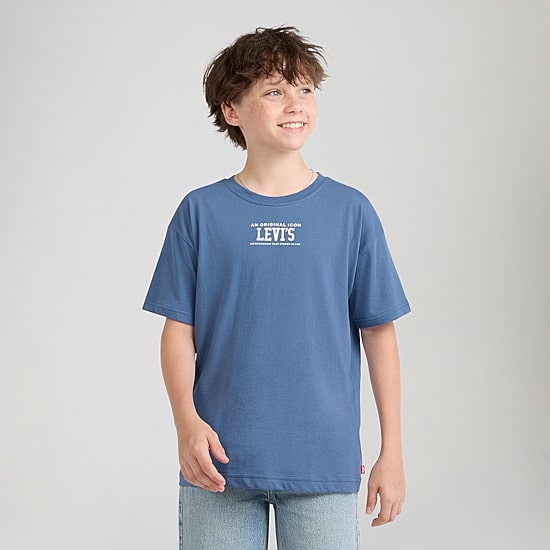 Levi's® Big Kid Boys Crew Neck Short Sleeve Regular Fit Graphic T-Shirt