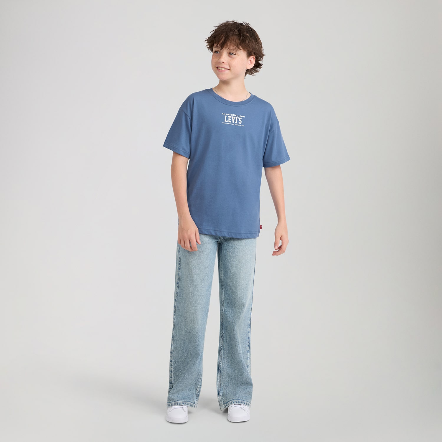 Levi's® Big Kid Boys Crew Neck Short Sleeve Regular Fit Graphic T-Shirt