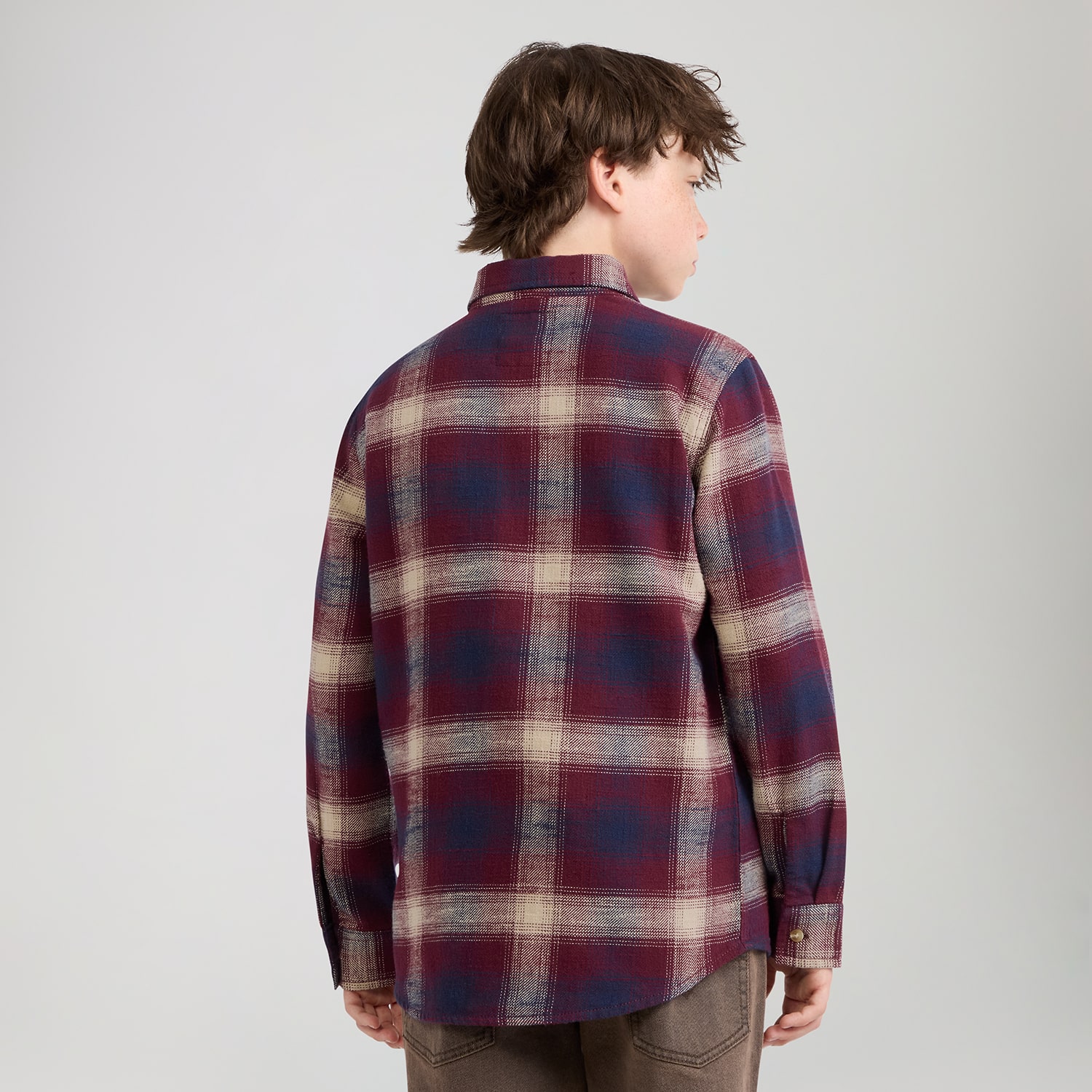 Levi's® Big Kid Boys Long Sleeve Regular Fit Button-Down Shirt