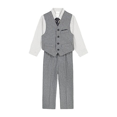 Van Heusen Babies' Toddler Boys 3-pc. Suit Set In Silver