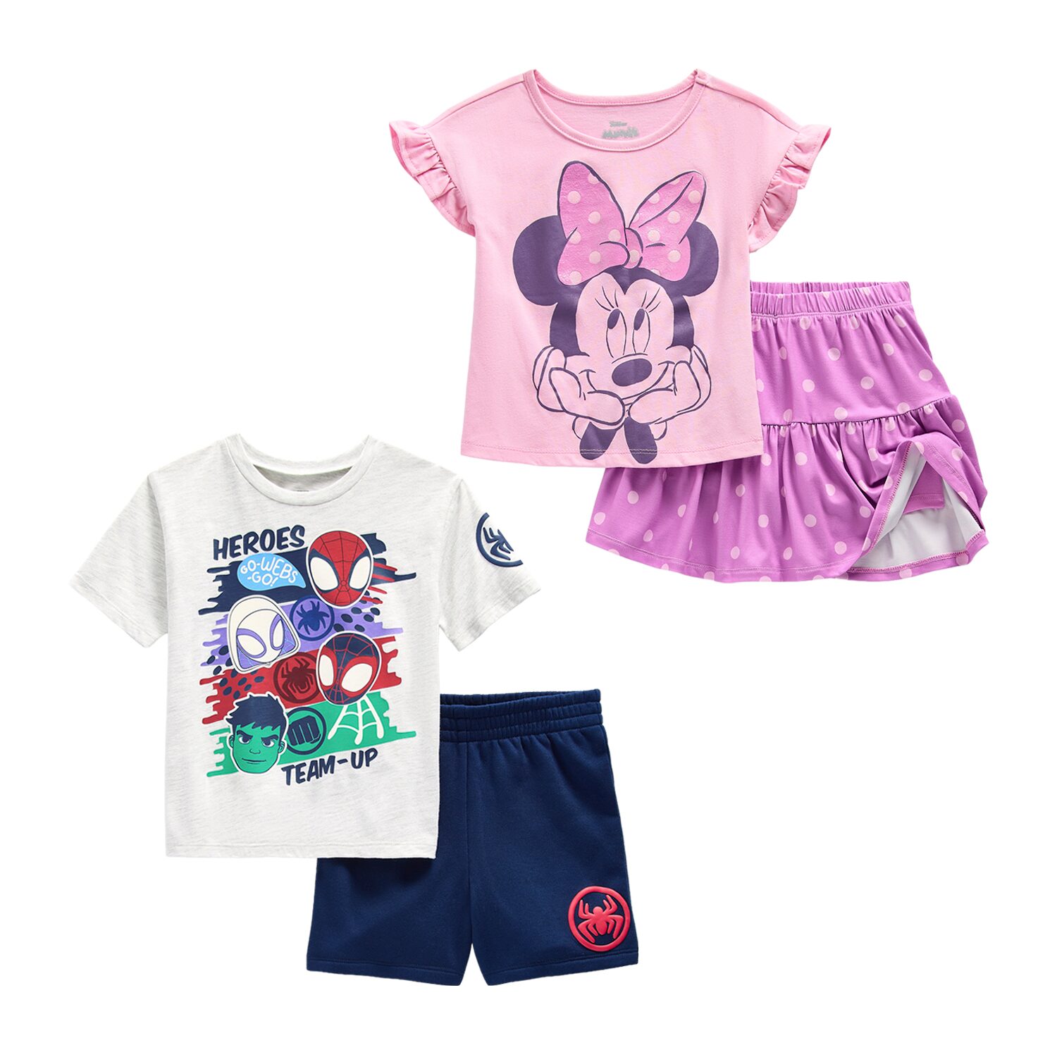 Toddler Girls 2-pc. Minnie Mouse Skirt Set