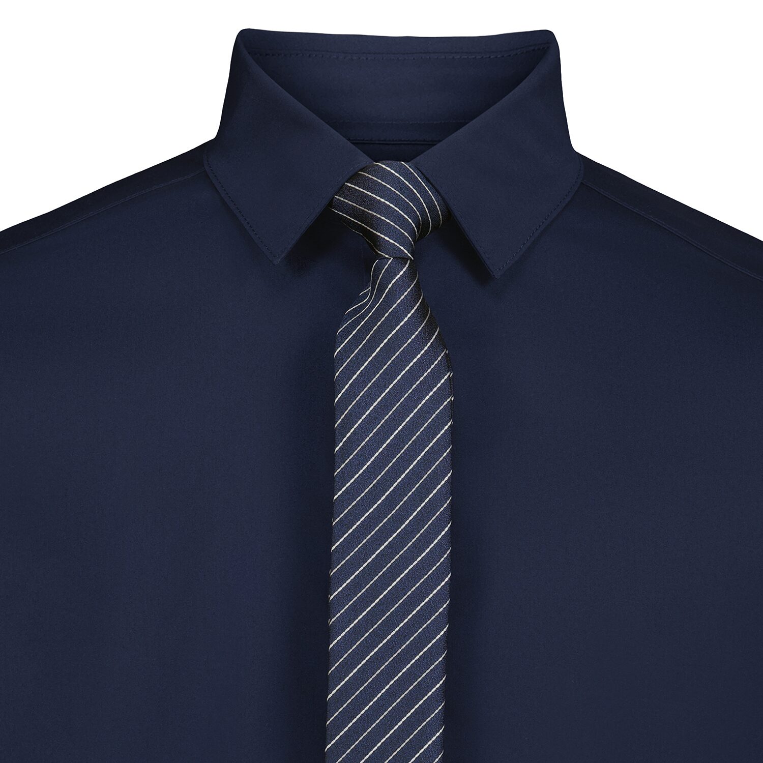 Van Heusen Little & Big Kid Boys Long Sleeve Button Down Collar Shirt + Tie Set