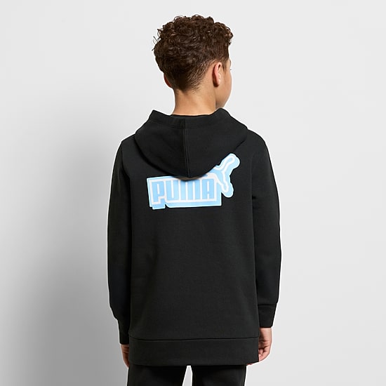 PUMA Big Kid Boys Long Sleeve Zipper Active Hoodie