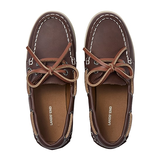 LANDS' END Sailboat Little & Big Kid Boys Boat Shoes