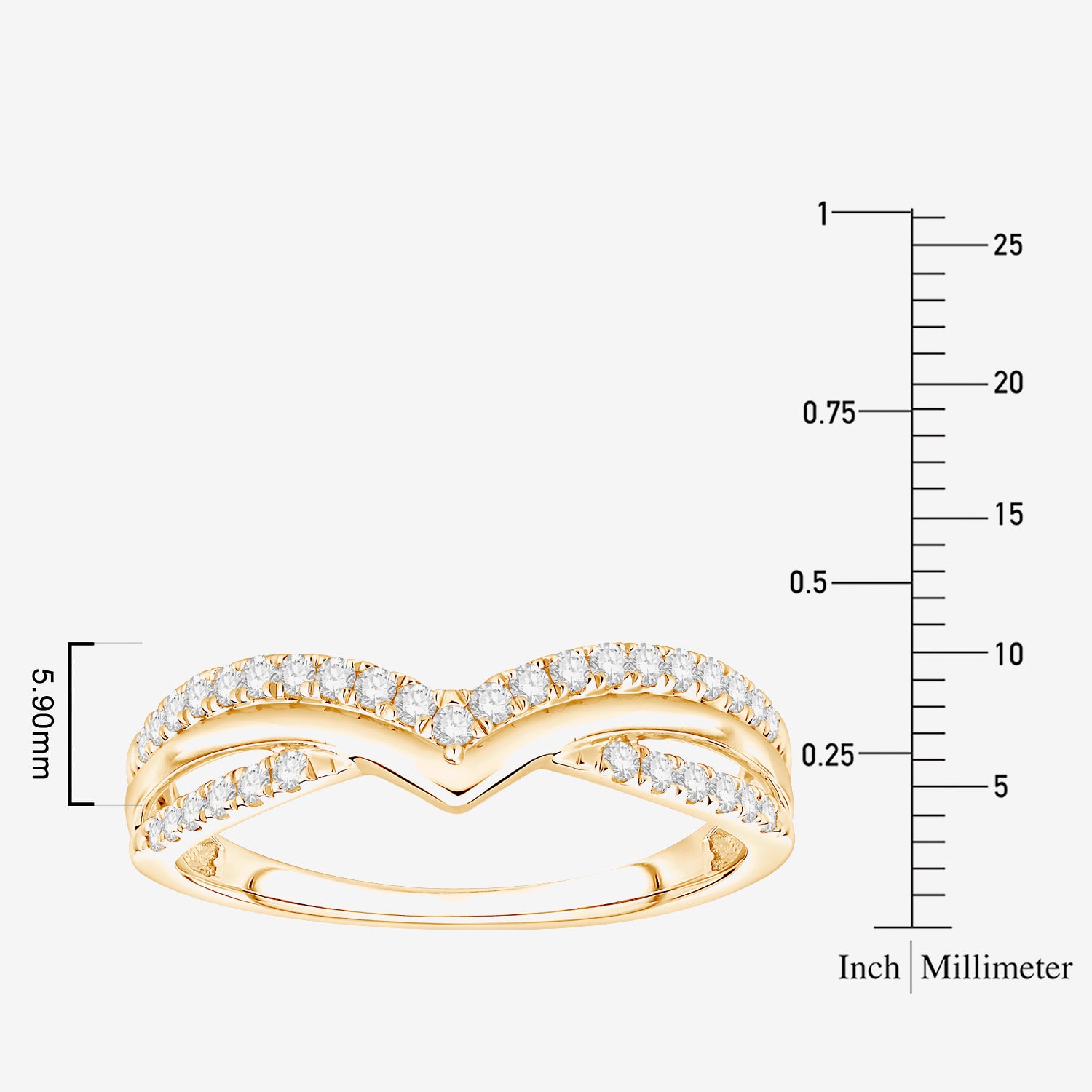 (F / Vs2) Womens 6MM 1/4 CT. T.W. Lab Grown White Diamond 10K Gold Wedding Band
