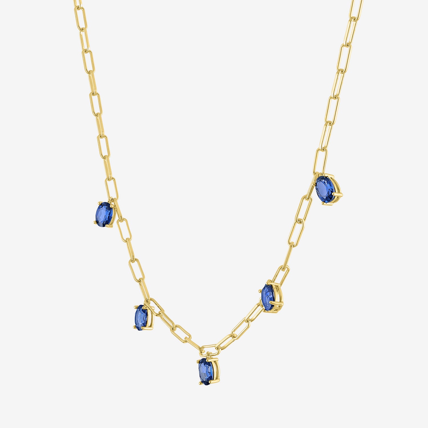 Womens 14K Gold Over Brass 18 Inch Link Chain Necklace