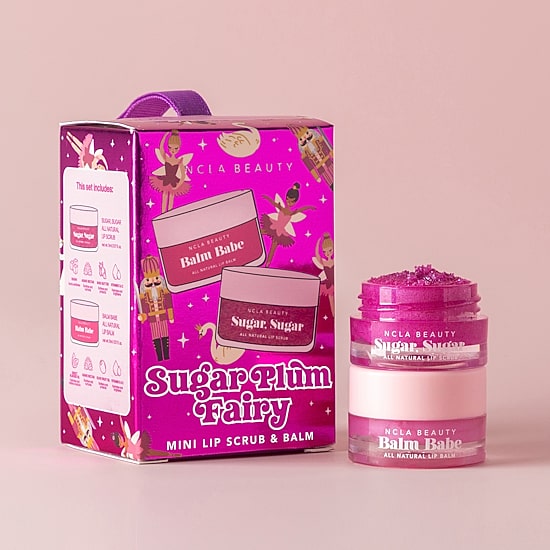 NCLA Beauty Sugar Plum Fairy Ornament Lip Set
