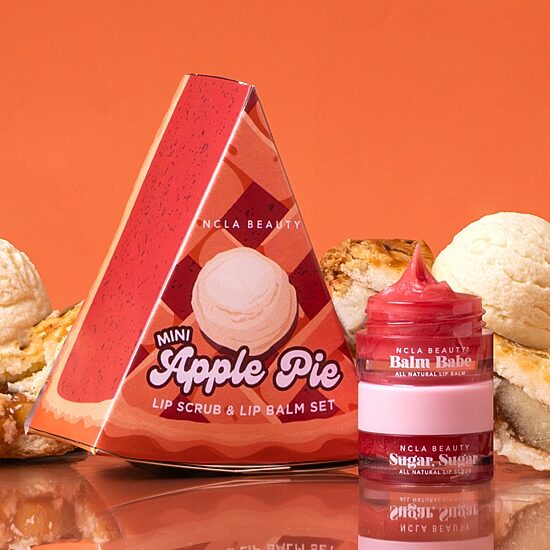 NCLA Beauty Apple Pie Lip Scrub And Lip Balm