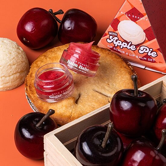 NCLA Beauty Apple Pie Lip Scrub And Lip Balm