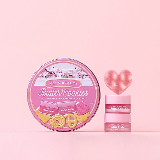 NCLA Beauty Mini Butter Cookies Lip Care Trio