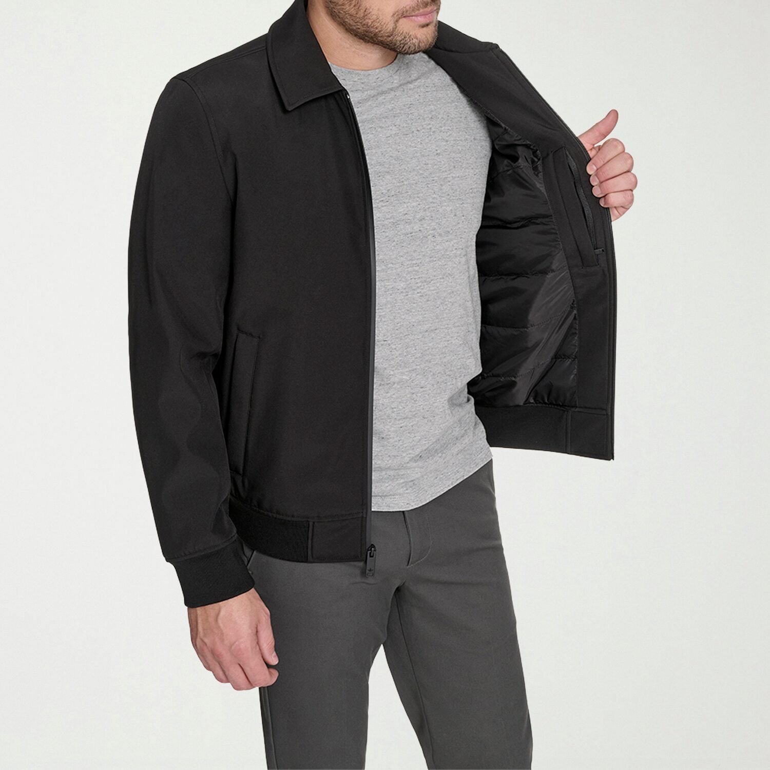 Dockers Mens Lightweight Softshell Jacket