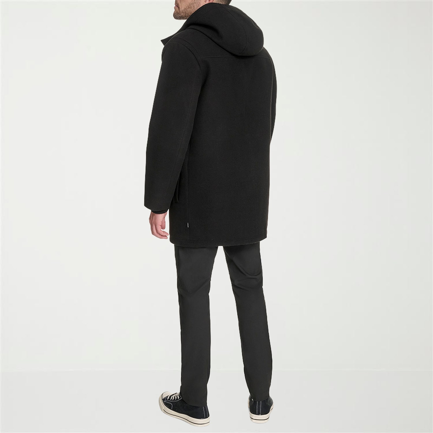 Dockers Mens Hooded Lined Heavyweight Coat