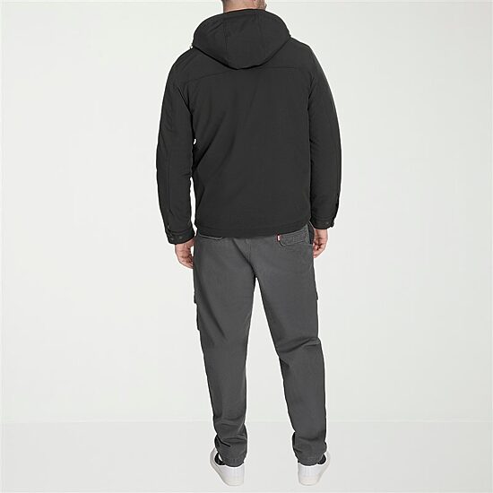 Levi's® Mens Hooded Weather Resistant Midweight Softshell Jacket