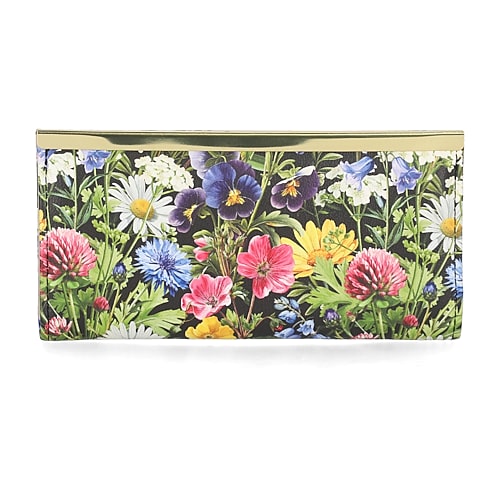 Mundi Slim Clutch Womens Rfid Blocking Wallet In Black