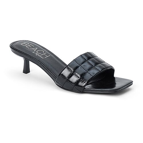 Coconuts By Matisse Rosanna Womens Square Closed Toe Mules In Black