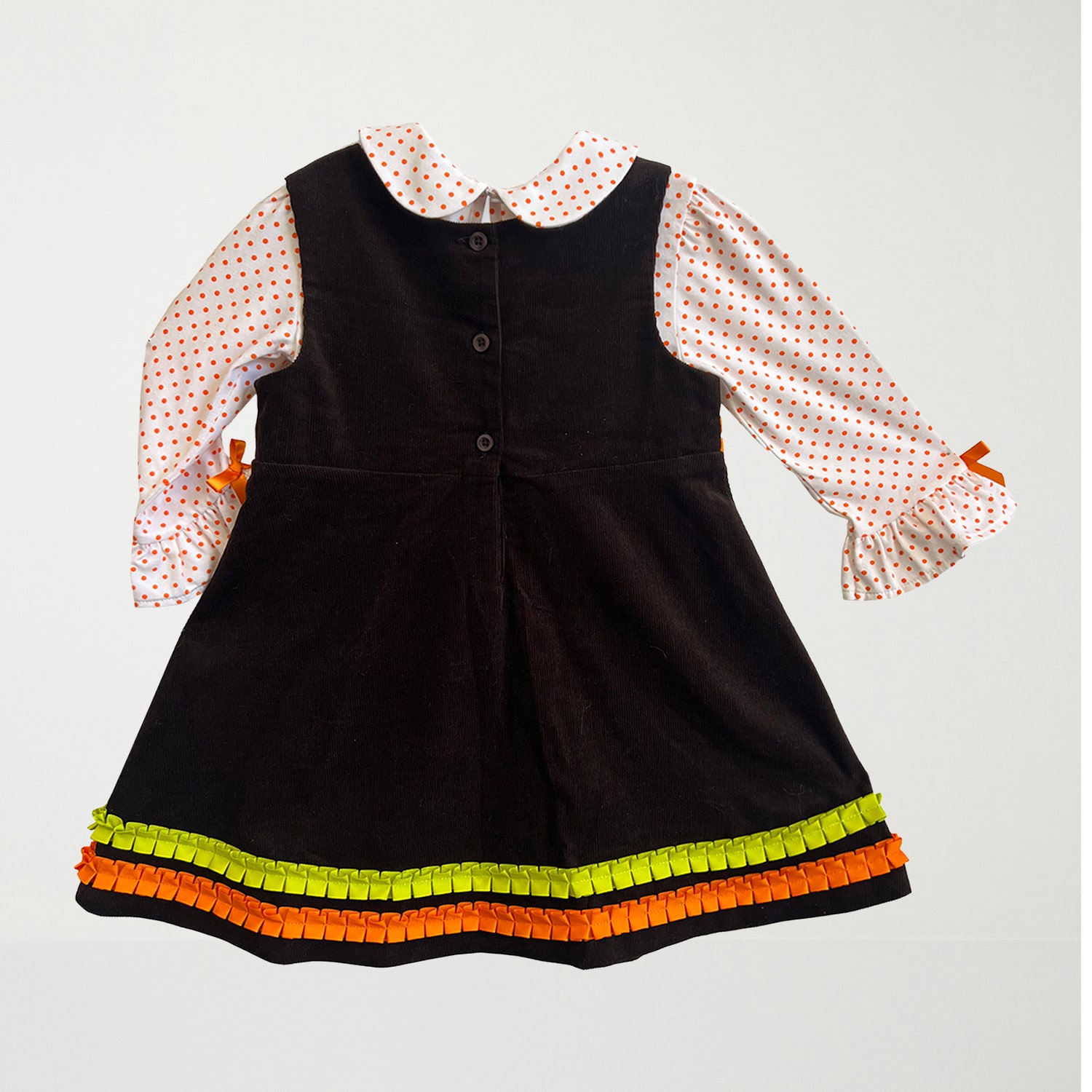 Blueberi Boulevard Toddler Girls Embroidered 2-pc. Dress Set