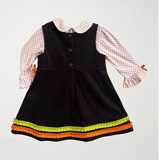 Blueberi Boulevard Toddler Girls Embroidered 2-pc. Dress Set