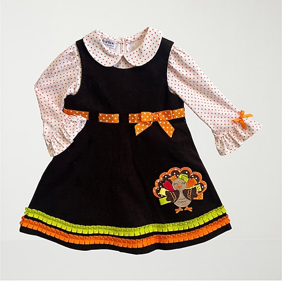 Blueberi Boulevard Toddler Girls Embroidered 2-pc. Dress Set