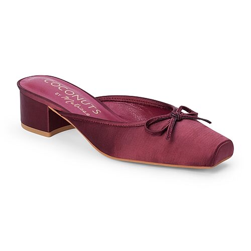 Coconuts By Matisse Geneva Womens Square Closed Toe Mules In Brown