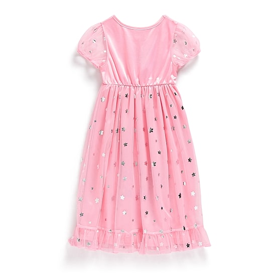 Toddler Girls Short Sleeve Crew Neck Bluey Nightgown