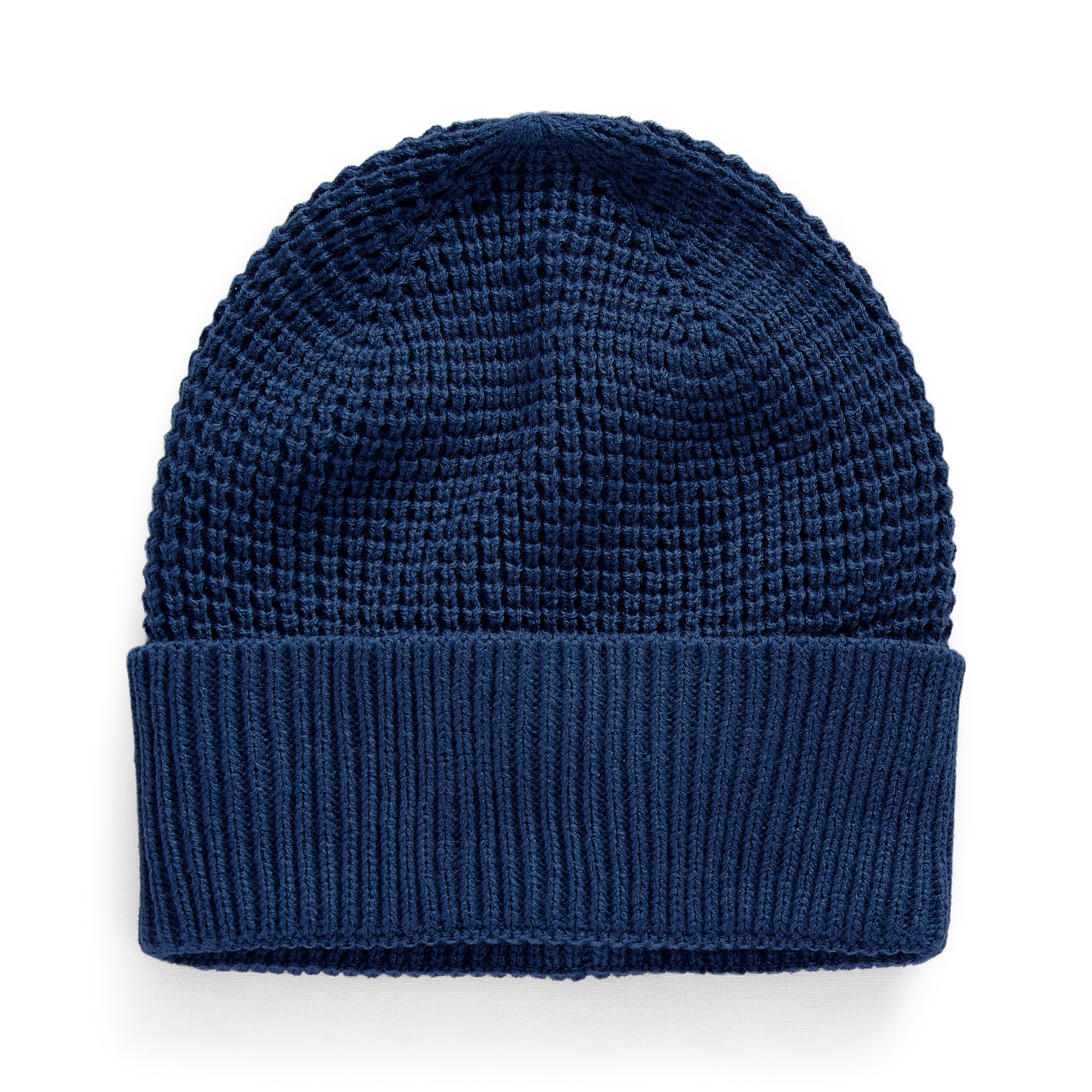 St. John's Bay Waffle Knit Wide Cuff Mens Beanie