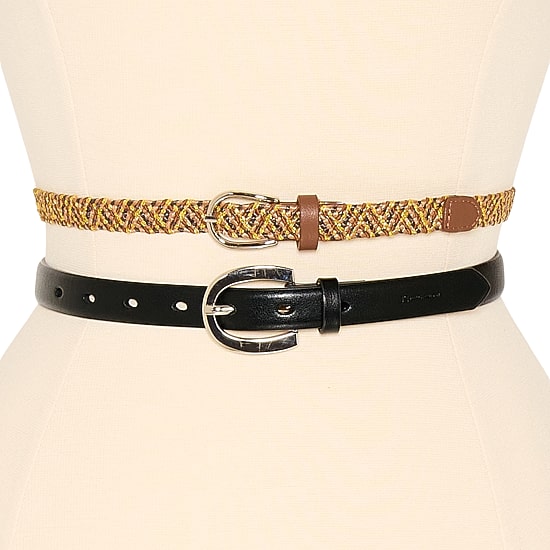 JS Jessica Simpson 2-pc. Womens Belt