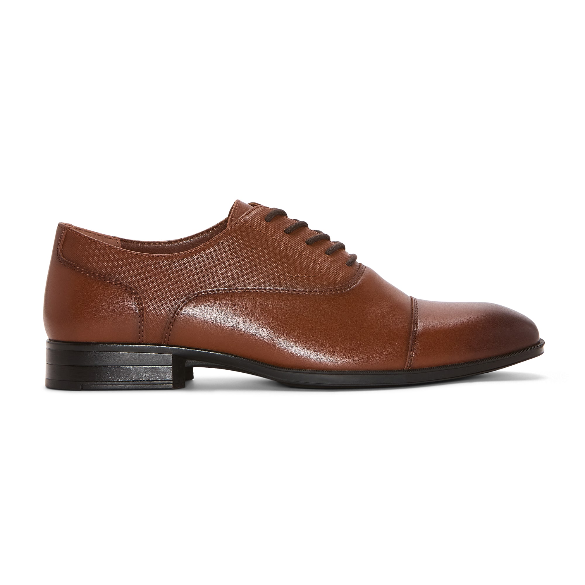 J. Ferrar Lennox Mens Round Closed Toe Oxford Shoes