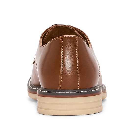 Stafford Mens Bern Round Closed Toe Oxford Shoes