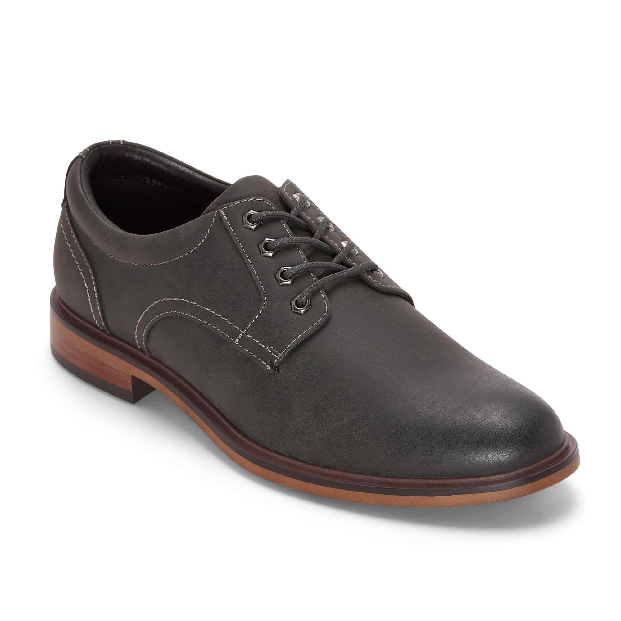 St. John's Bay Potter Mens Round Closed Toe Oxford Shoes