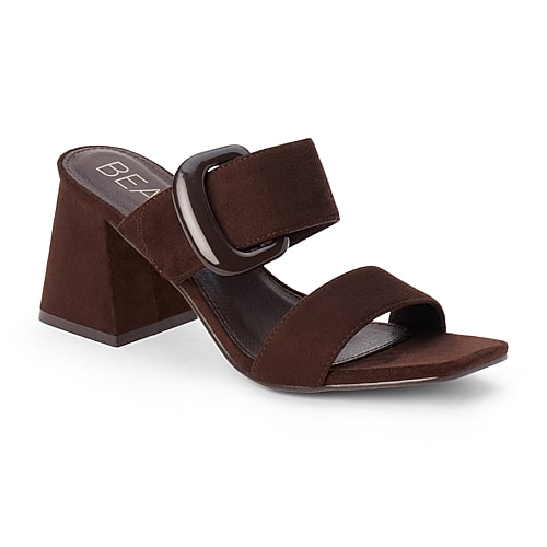 Coconuts By Matisse Sally Womens Square Closed Toe Mules In Brown
