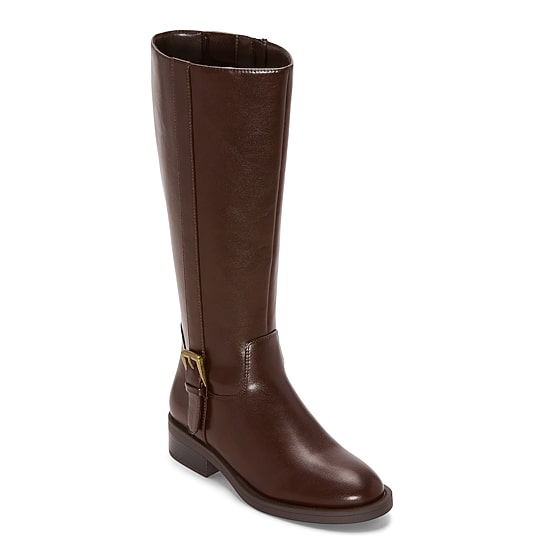 St. John's Bay Womens Tassie Block Heel Riding Boots