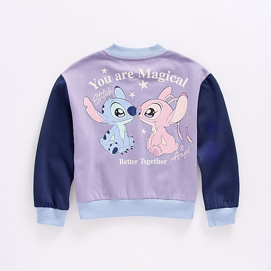 Disney Collection Girls Lilo & Stitch Bomber Jacket