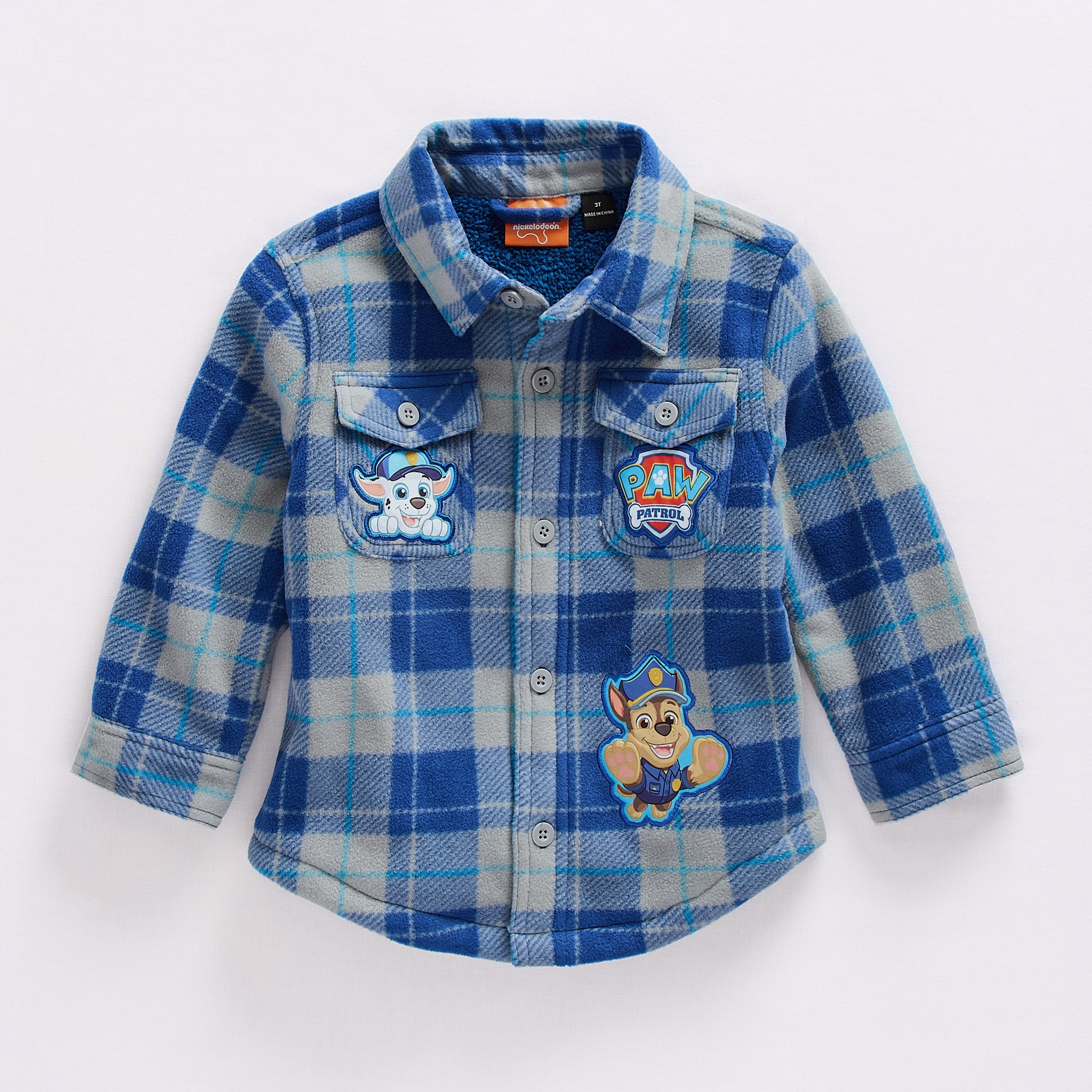 Dreamwave Toddler Boys Paw Patrol Fleece Lined Midweight Work Jacket