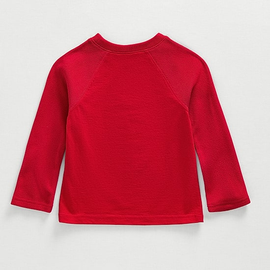 Okie Dokie Toddler & Little Boys Round Neck Long Sleeve T-Shirt