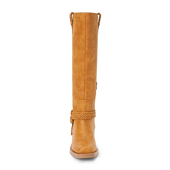 COCONUTS BY Matisse Womens Cheyenne Block Heel Riding Boots