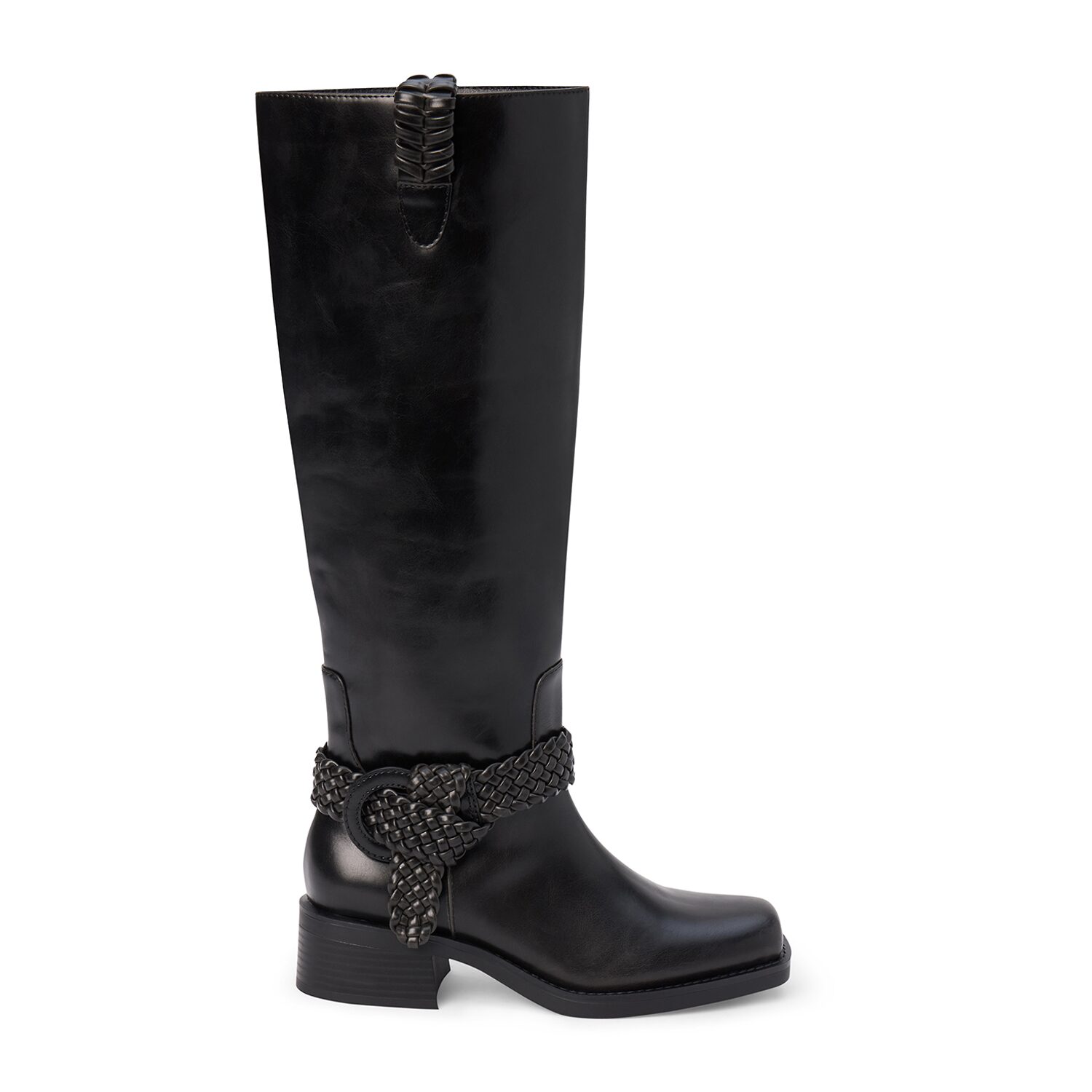COCONUTS BY Matisse Womens Cheyenne Block Heel Riding Boots
