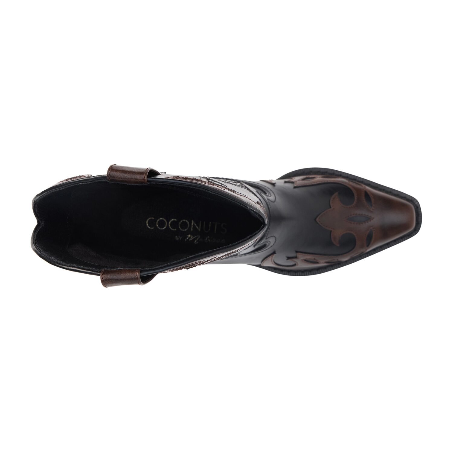 COCONUTS BY Matisse Womens Wylie Block Heel Cowboy Boots