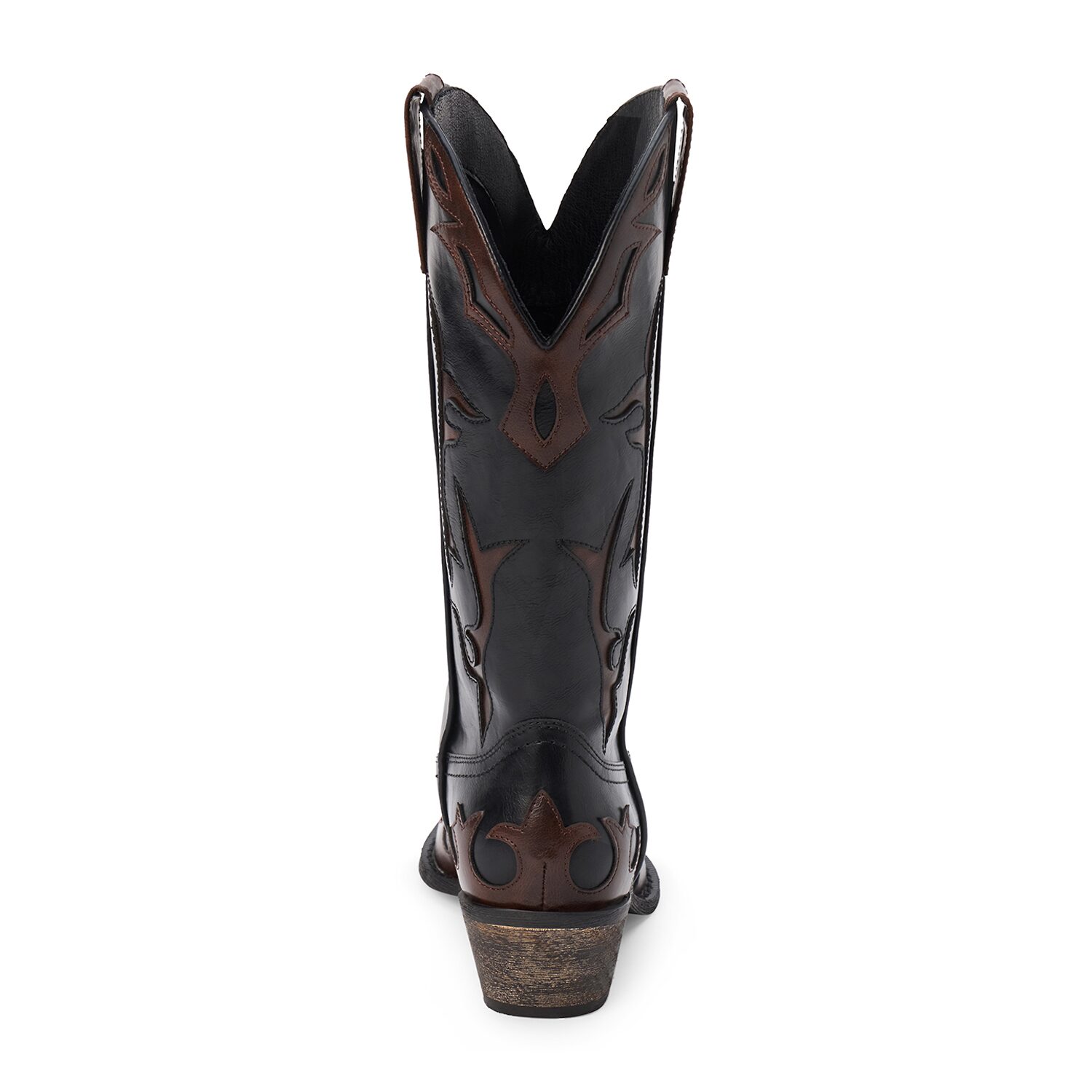 COCONUTS BY Matisse Womens Wylie Block Heel Cowboy Boots